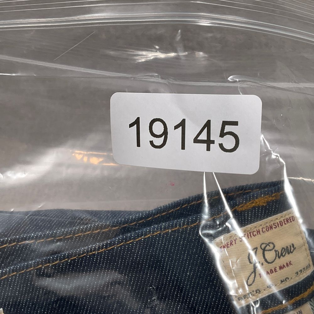 J Crew 250 Jeans Men 31W 32L Indigo Blue Kurabo Japanese Skinny Leg Denim - Picture 14 of 14